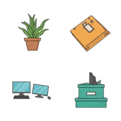 Workspace Productivity Icons