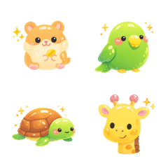 Pastel Jelly Animals