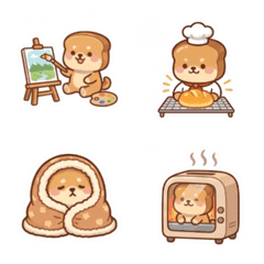 ★麵包柴犬★ 表情貼