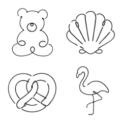 One-Line Weather & Dream Icons