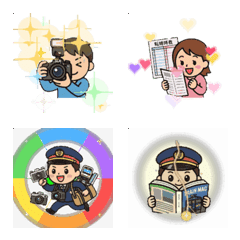 鐵道迷動態表情貼