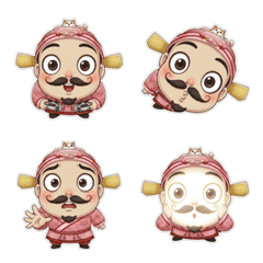 善心員外 (大臉) 表情貼 3