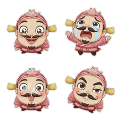 善心員外 (大臉) 表情貼 2