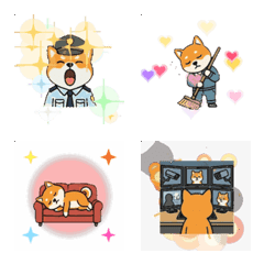 夜班・輪班疲憊的柴犬