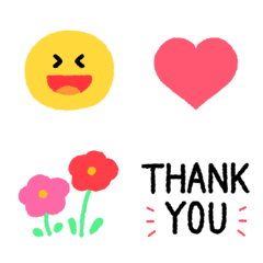 colorful Nico chan emojis