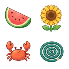 Always Usable Summer Cute Emoji