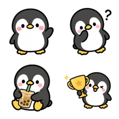 小企鵝日常反應・無字萬用貼圖