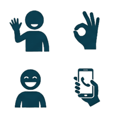 看圖就懂！基本問候圖示集