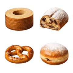 Realistic German sweets-Emoji