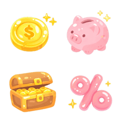 Glossy Money Doodles