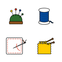 Tools and materials for handmade Emoji