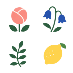 Tiny Flower Emojis