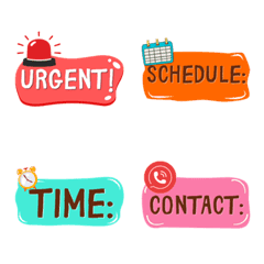 辦公標籤：工作與通知