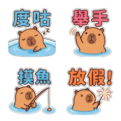 office shower capybara