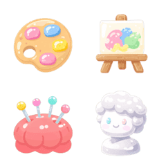 Squishy Arts & Crafts Emoji Set