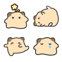 熊仔鼠-正加利亞倉鼠-貼圖-表情符號 22