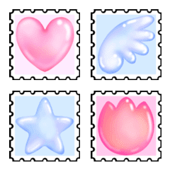 Stamp Emoji fairytale color