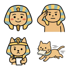 Egypt Gods and Friends Polite Emoji
