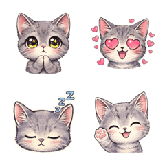 Ak Guren: Gentle Colored Pencil Kitten