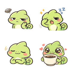 Moody Chameleon Daily Life