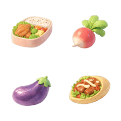 會動的美食表情③