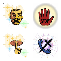 終止冗長對話！聊天結束貼圖