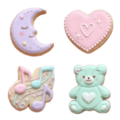 Dreamy Icing Cookie Emoji Collection