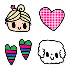 nenerin色んな絵文字セット可愛い615