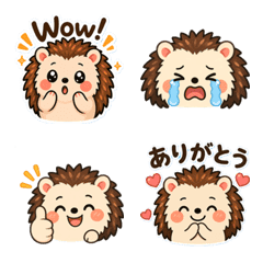 Cute Hedgehog Emoji 40