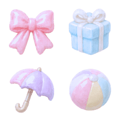 Pastel Cute Mini Emoji 01
