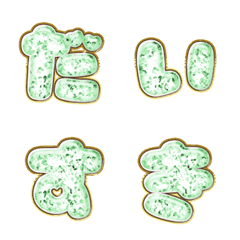 happy emoji alphabet MEN pa A 048