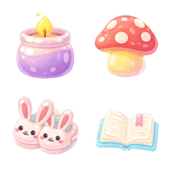 Squishy Introvert & Chill Emoji Set