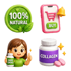 Online Health Seller Emojis V.1