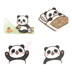 療癒系小白熊貓：表情篇