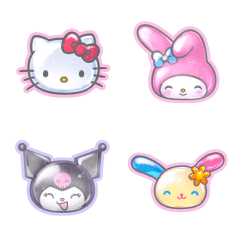 サンリオキャラクターズ　ぷっくりシール
