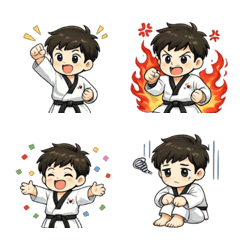 跆拳道表情貼圖