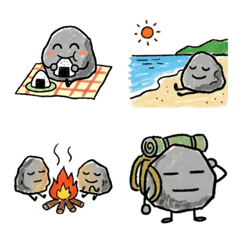 小石君：連假與出遊表情貼