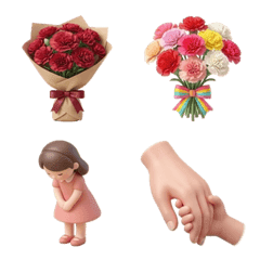 Mothers Day Elegant Gift Emoji Set
