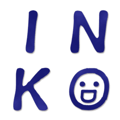 Bleeding Ink Alphabet