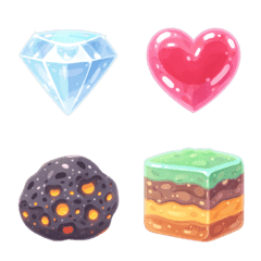 Pastel Geology: Gummy Gems & Crystals