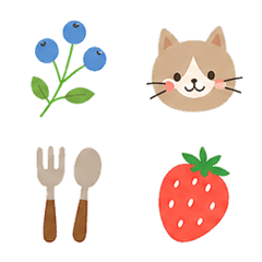 Soft Natural Daily Life Emojis