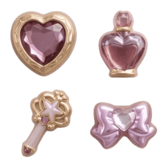 Puffy Jewel Emoji Purple