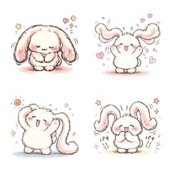 Long-Eared Chaos Bunny Doodle