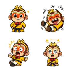 臉譜悟空－京劇風格40表情貼