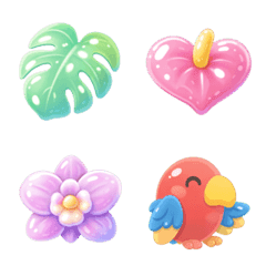 Pastel Jungle: Soft Tropical Adventure