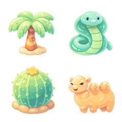 Squishy Oasis: Refreshing Desert Jelly