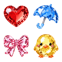 Sparkling Gem Emoji 01