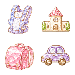 Sparkling Gem-like Emoji for Moms