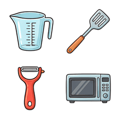 Kitchen Emoji Set