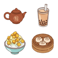 Love Taiwan! Motif Emoji